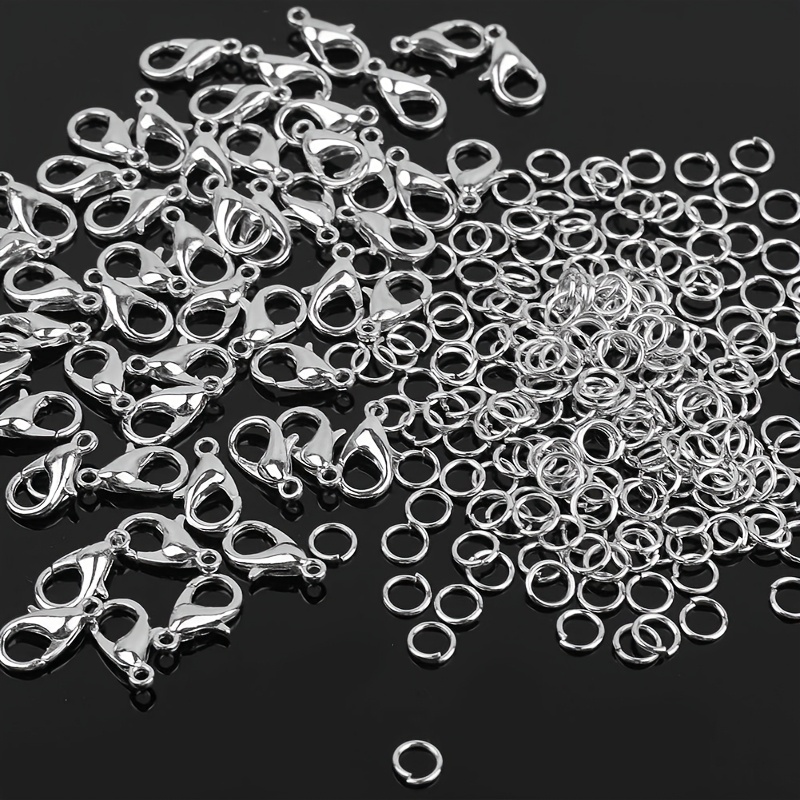 Jewelry Making Loops - 1/2/300 piezas Broches de langosta y