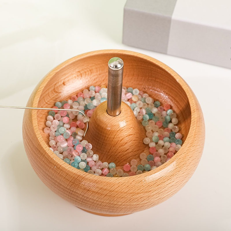 Jewelry Making Rotary Tool - Herramienta Giratoria de Madera para Abalorios,