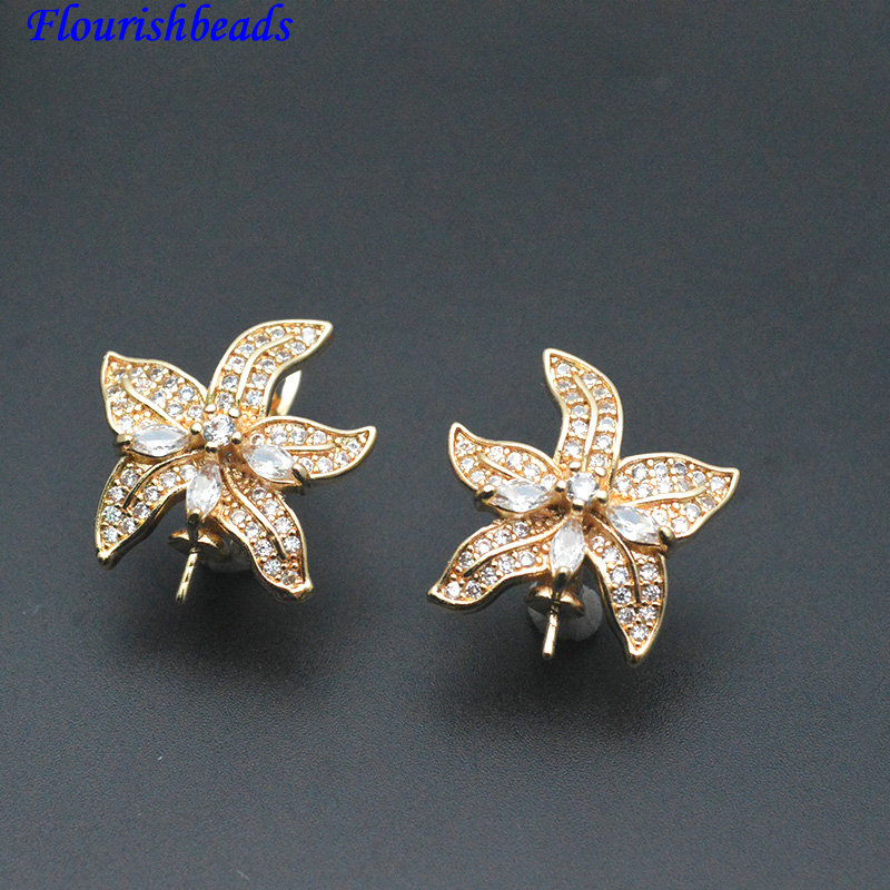 Jewelry Making Kits - 30 piezas Pin estilo CZ pavimentado