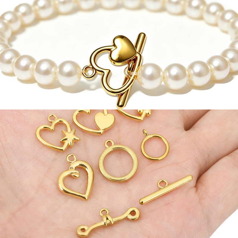 Jewelry Making Hardware - 5 juegos de cierres OT de