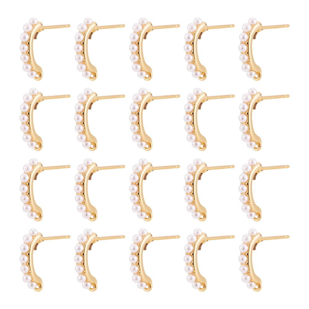 Jewelry Making Set - 30 Piezas de Aretes de Latón