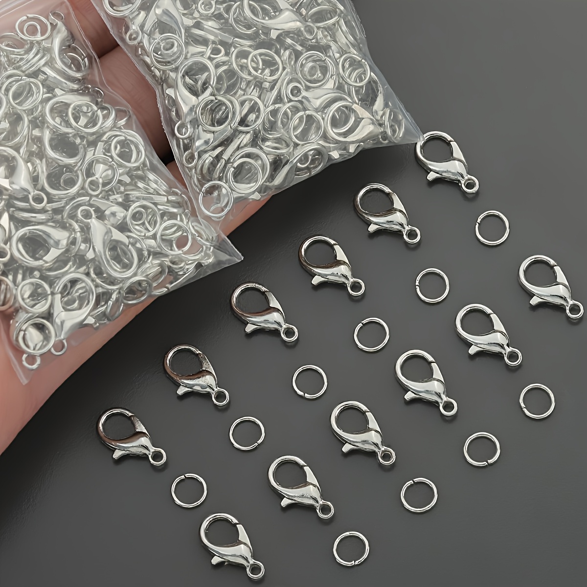 1/2/300 piezas Broches de lang - Jewelry Making Loops reseña y precio