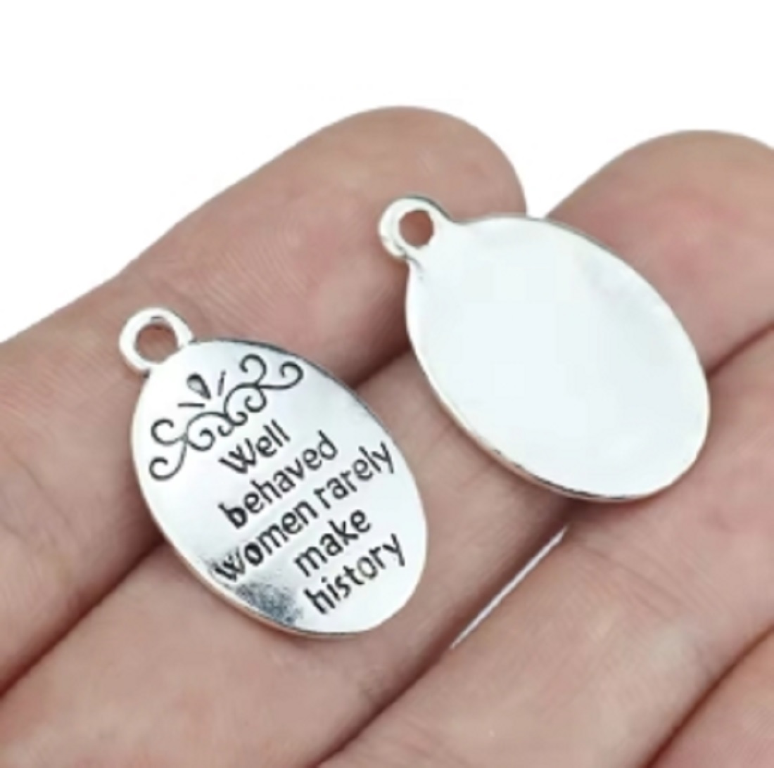 10 unids/lote de dijes de letr - Jewelry Making The Well reseña y precio