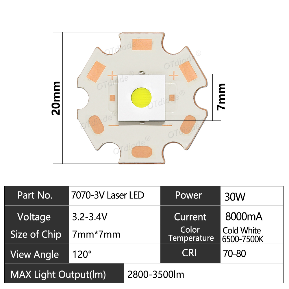 7070 LED plano blanco láser cu - Jewelry Making Torch reseña y precio