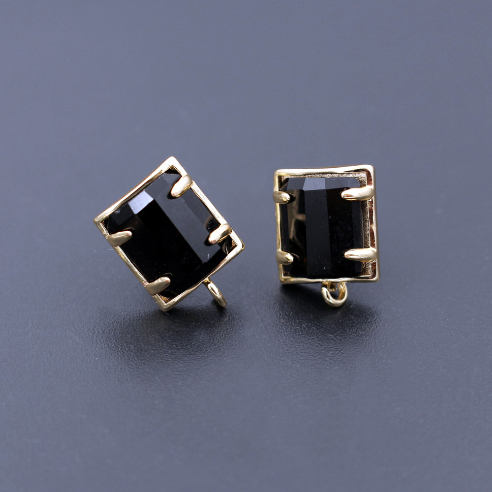 6 pares de postes de oreja de  - Jewelry Making Loops reseña y precio