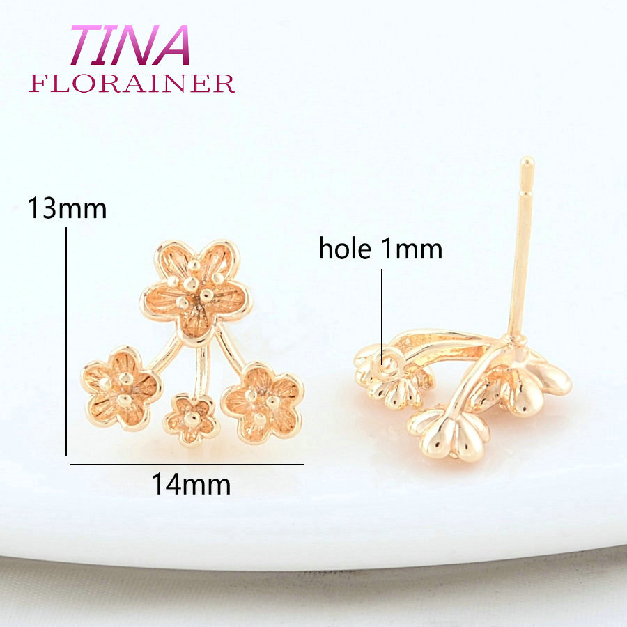 Pendientes de tuerca de flores - Jewelry Making Set reseña y precio