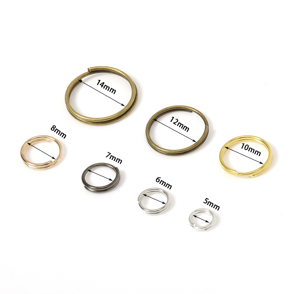200 piezas de anillas de doble - Jewelry Making Loops reseña y precio