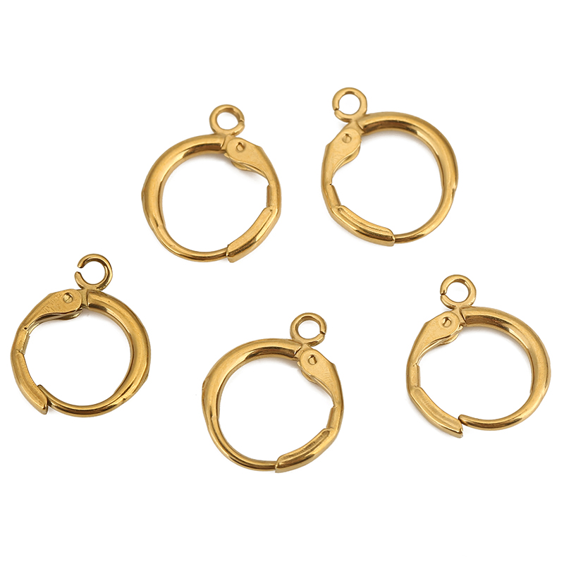10 Uds. De ganchos para pendie - Jewelry Making Metals reseña y precio