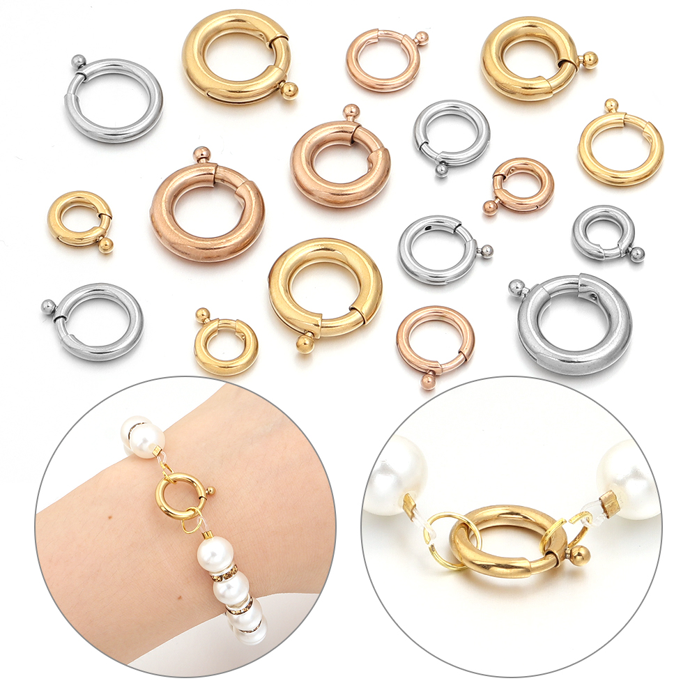 2 uds. De cierres de resorte d - Jewelry Making A Ring reseña y precio