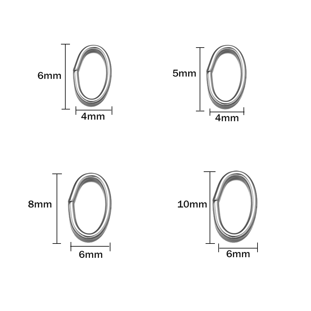 50 Uds. De anillos de salto ab - Jewelry Making Loops reseña y precio