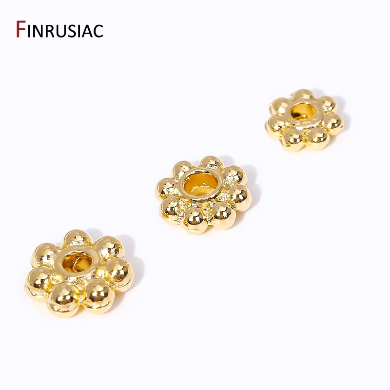 30 Uds 4mm/5mm/6mm 14K chapado - Jewelry Making In Bali reseña y precio
