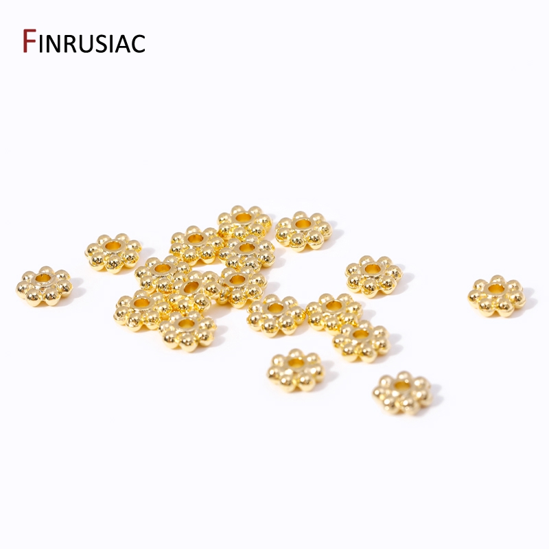 30 Uds 4mm/5mm/6mm 14K chapado - Jewelry Making In Bali reseña y precio