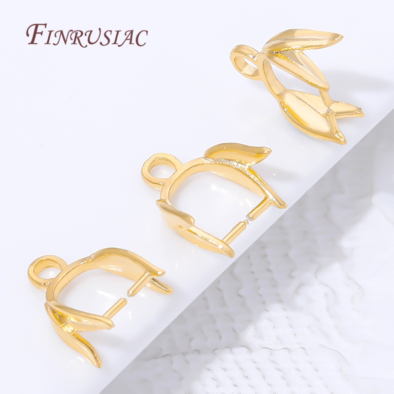 Clips de latón chapados en oro - Jewelry Making Loops reseña y precio