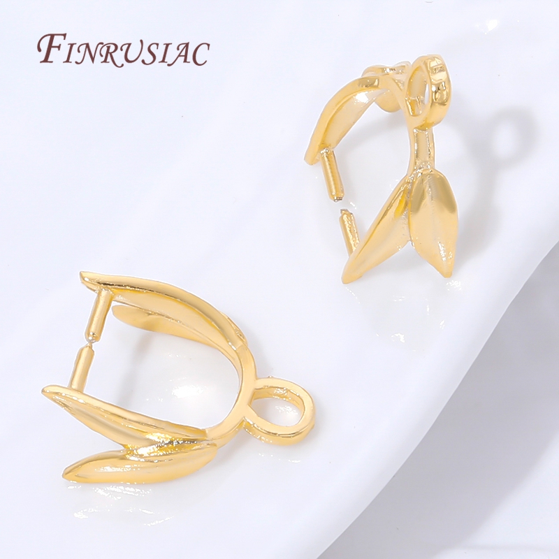 Clips de latón chapados en oro - Jewelry Making Loops reseña y precio