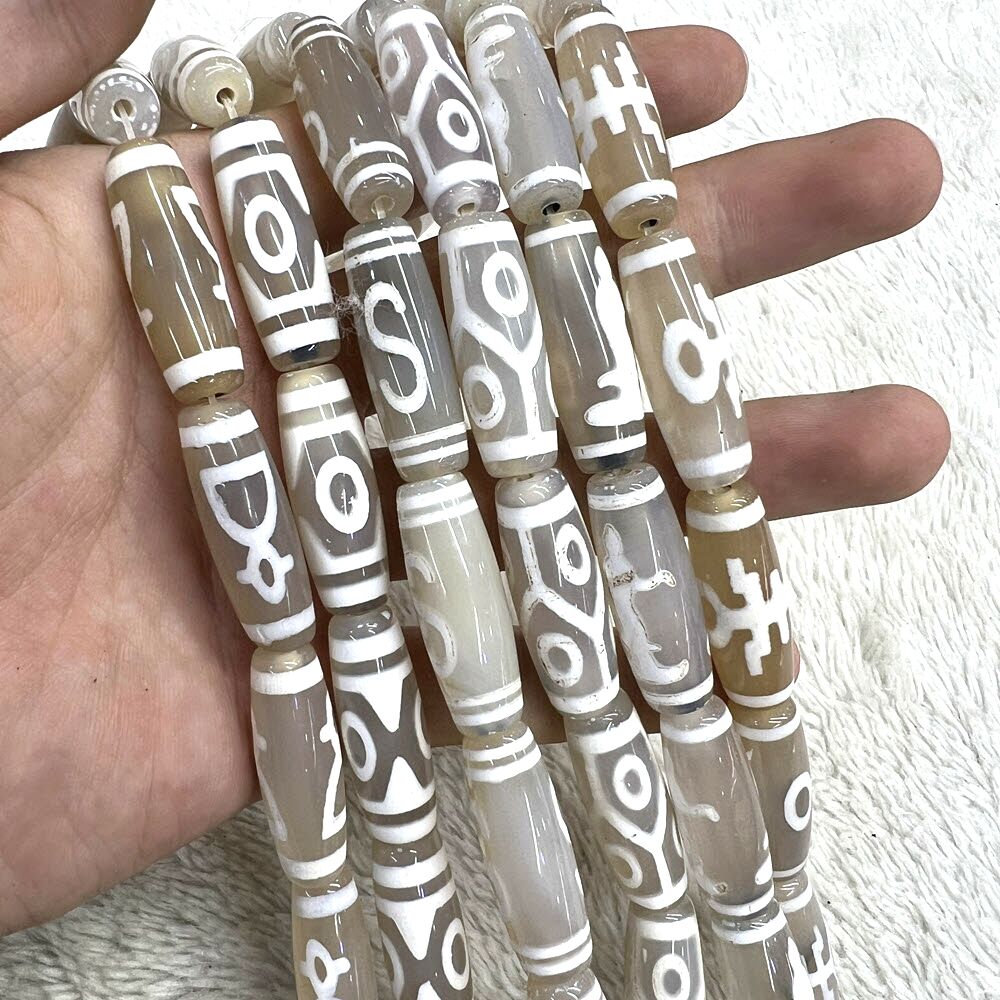 30mm blanco Tibentan 12 patron - Jewelry Making Store reseña y precio