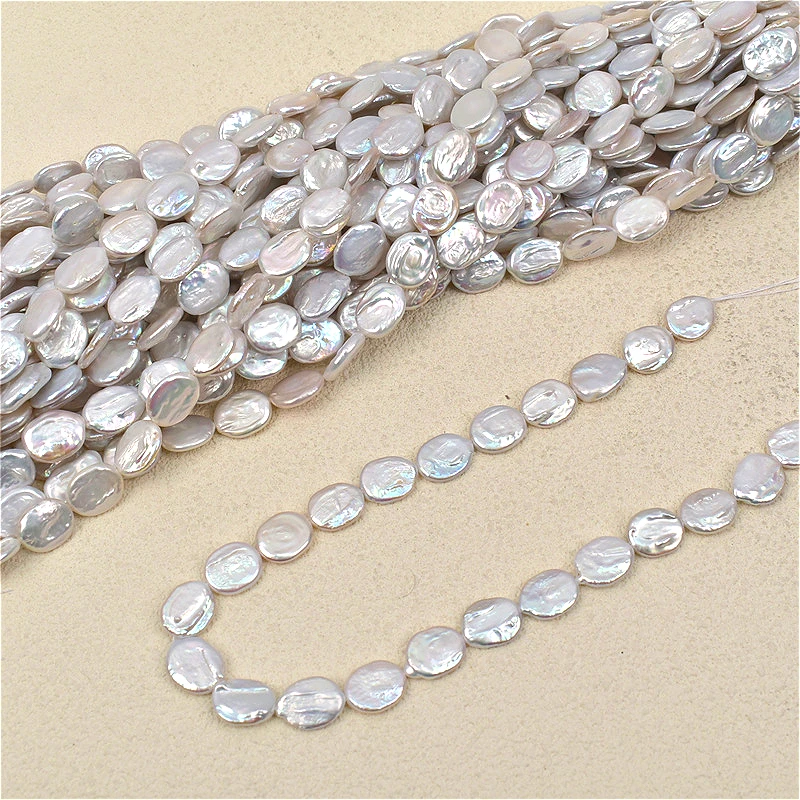 Perla rectangular blanca de ag - Jewelry Making The Well reseña y precio