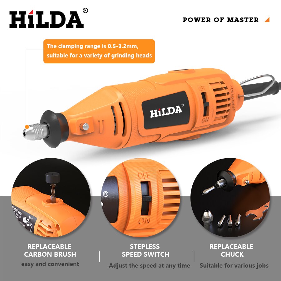 Kit de Taladro Eléctrico HILDA - Jewelry Making Rotary Tool reseña y precio