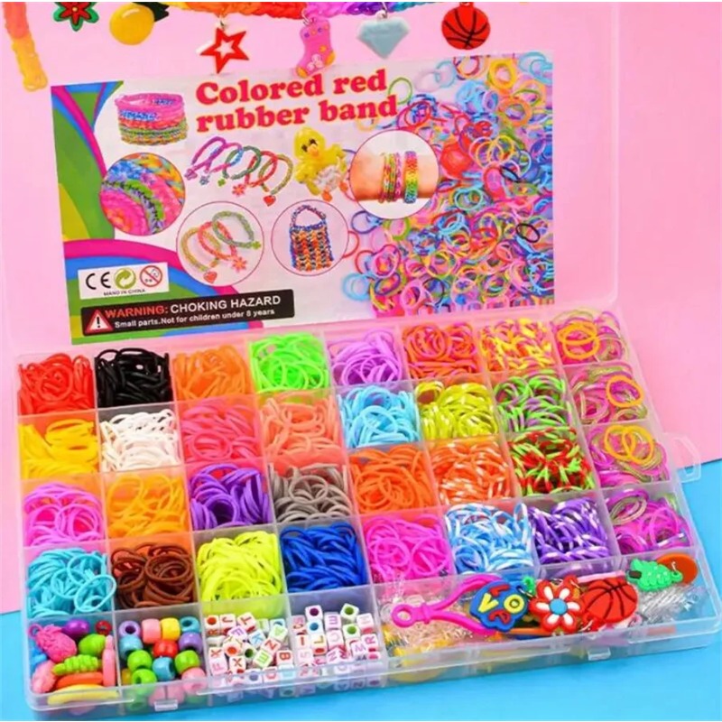 4300+ Piezas de Bandas Elástic - Jewelry Making Set reseña y precio