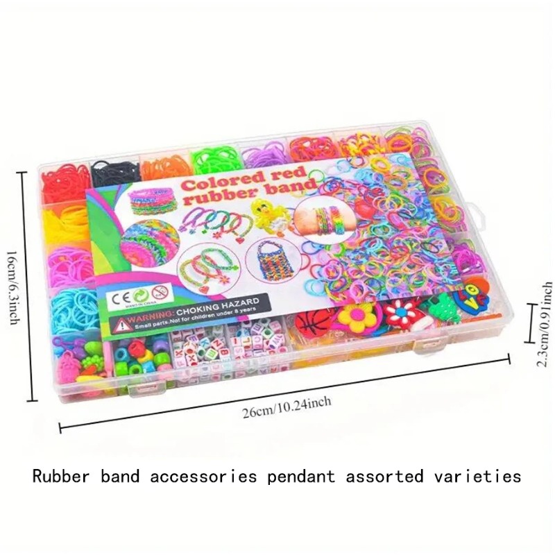4300+ Piezas de Bandas Elástic - Jewelry Making Set reseña y precio