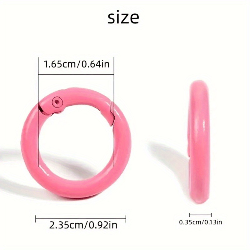 10 Anillos de Resorte Metálico - Jewelry Making Loops reseña y precio