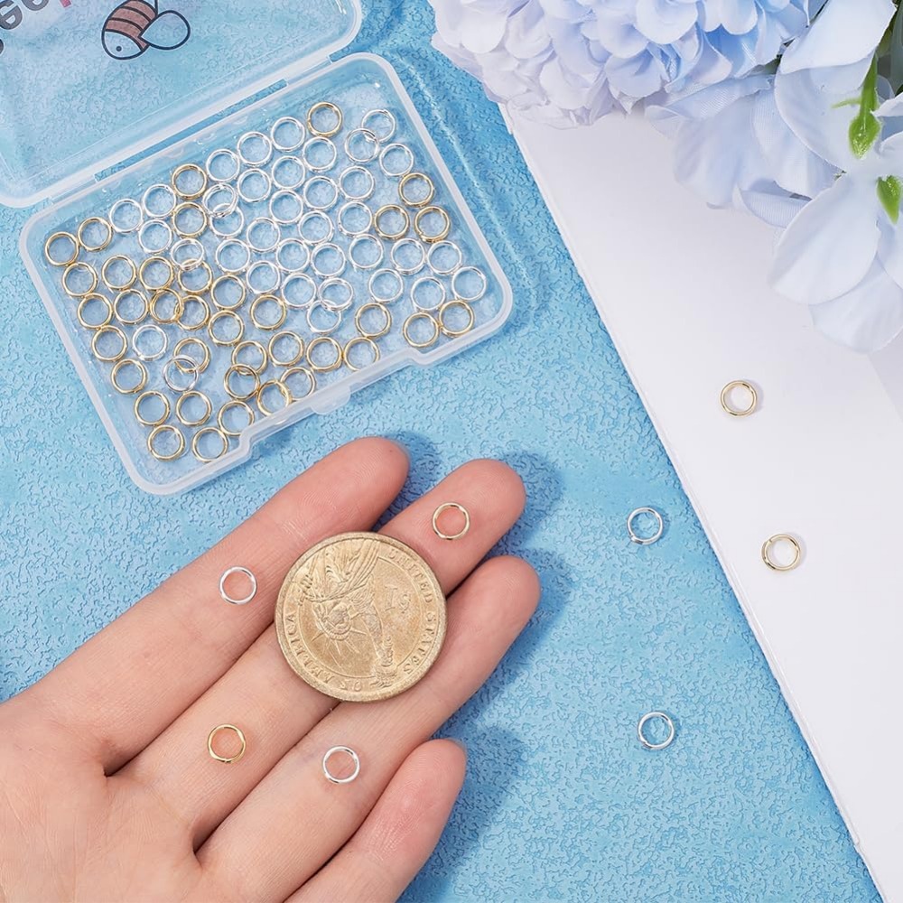 1 caja de 80 Uds. Anillo de sa - Jewelry Making Loops reseña y precio