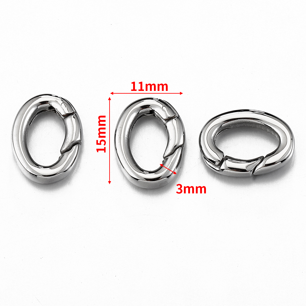 Cierre de langosta de acero in - Jewelry Making A Ring reseña y precio