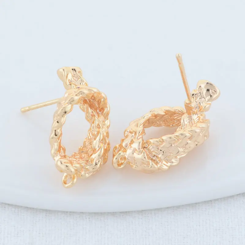 Pendientes ovalados de latón c - Jewelry Making Set reseña y precio