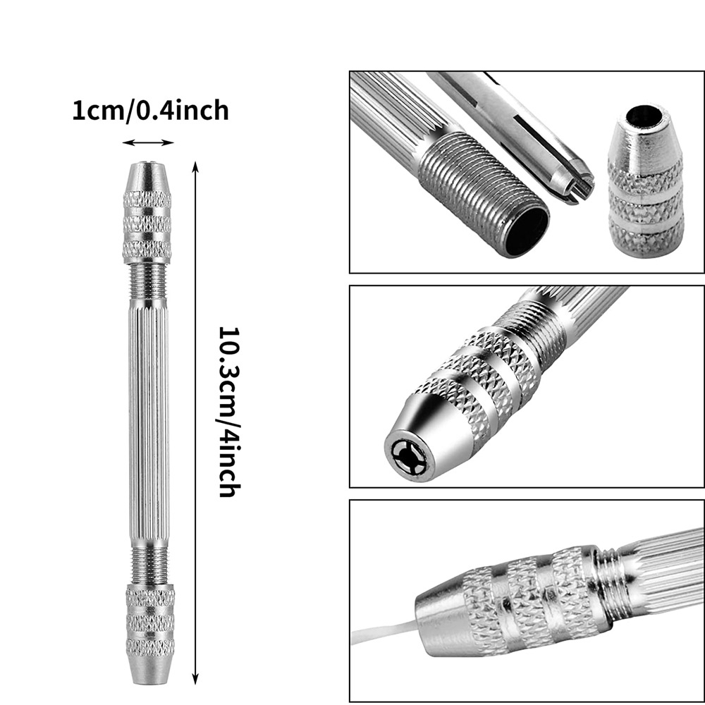 Base de taladro manual de dobl - Jewelry Making Rotary Tool reseña y precio