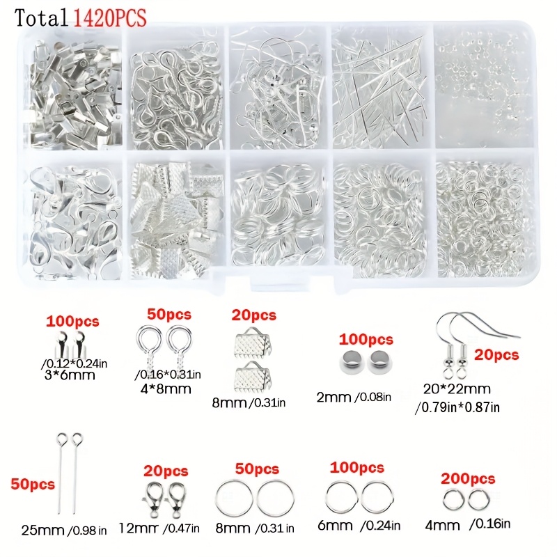 1420 piezas 1 caja Kit de acce - Jewelry Making A Ring reseña y precio
