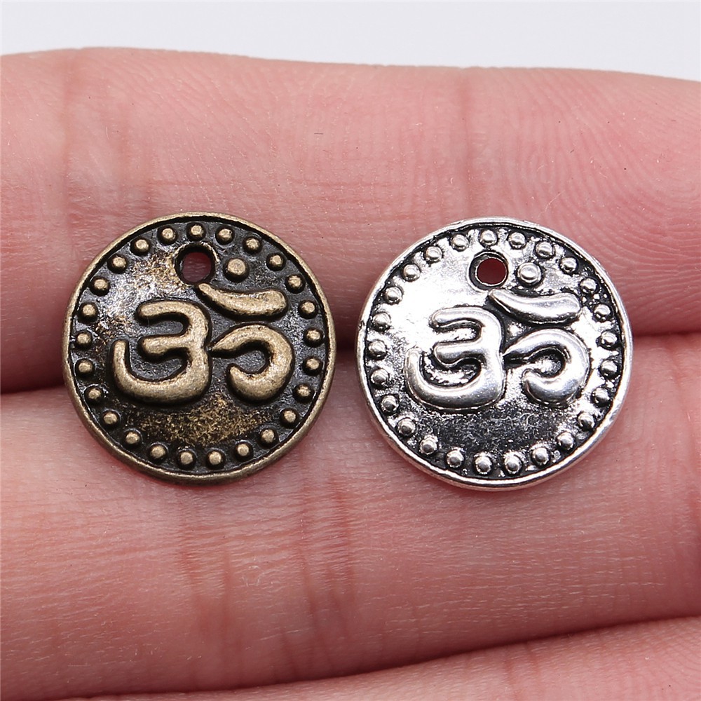 Colgante de aleación con símbo - Jewelry Making The Well reseña y precio