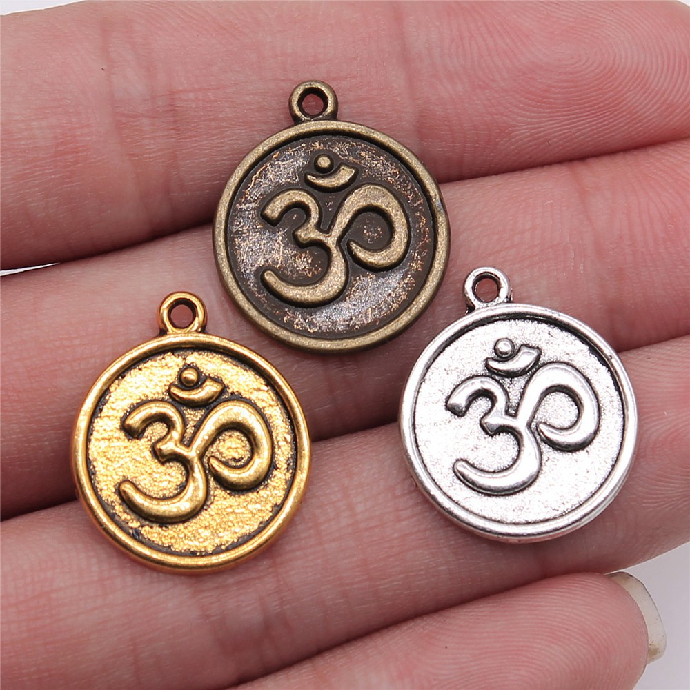 Colgante de aleación con símbo - Jewelry Making The Well reseña y precio
