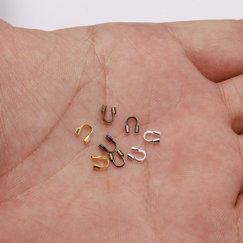 100-300 protectores de alambre - Jewelry Making Loops reseña y precio