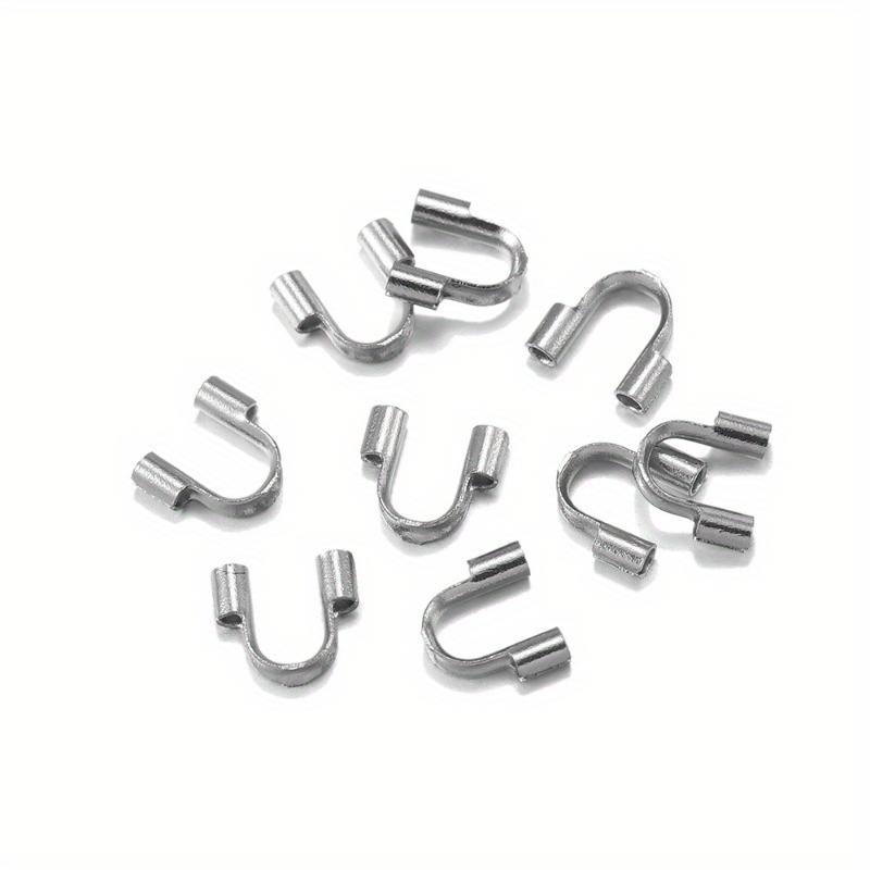 100-300 protectores de alambre - Jewelry Making Loops reseña y precio