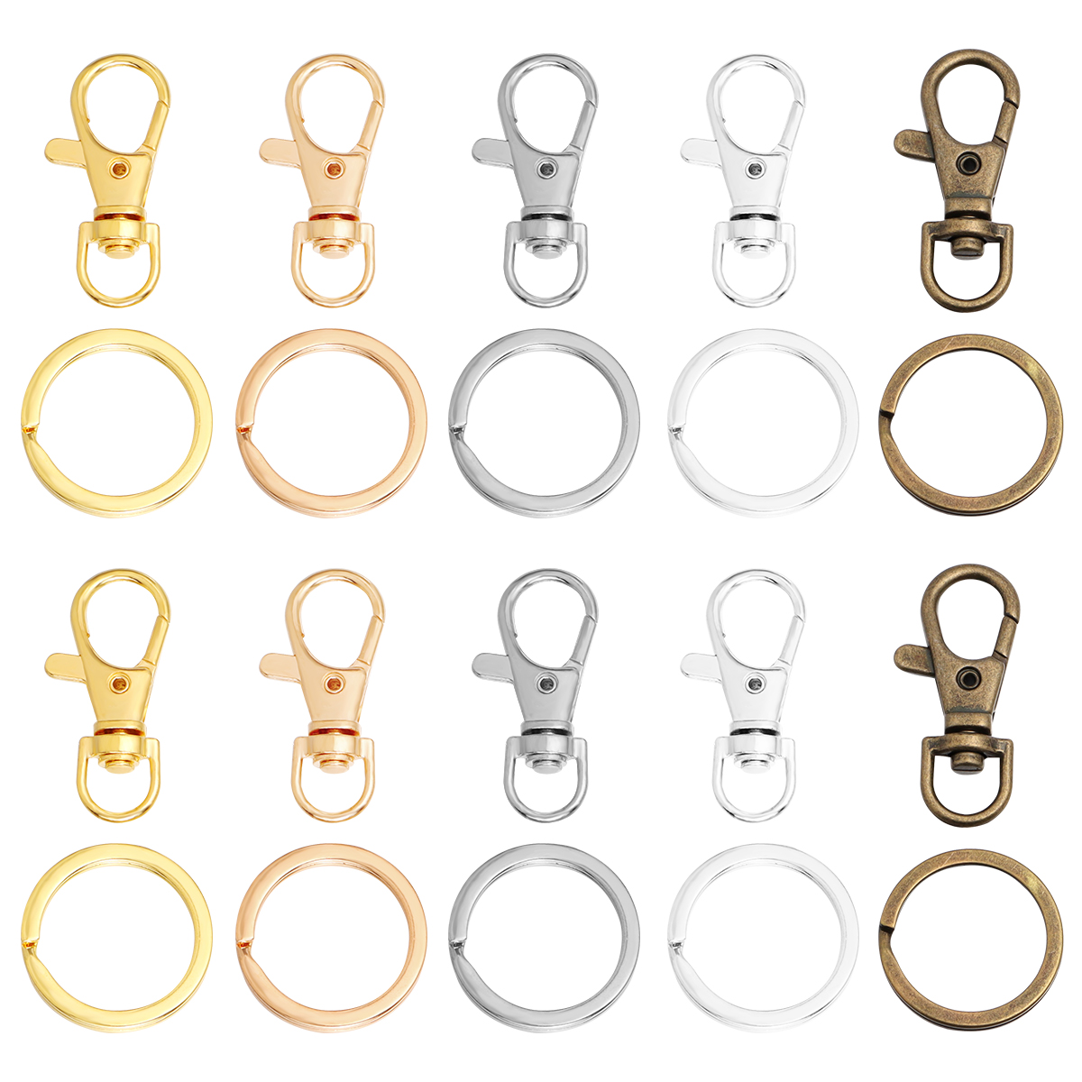 10 juegos de ganchos giratorio - Jewelry Making A Ring reseña y precio