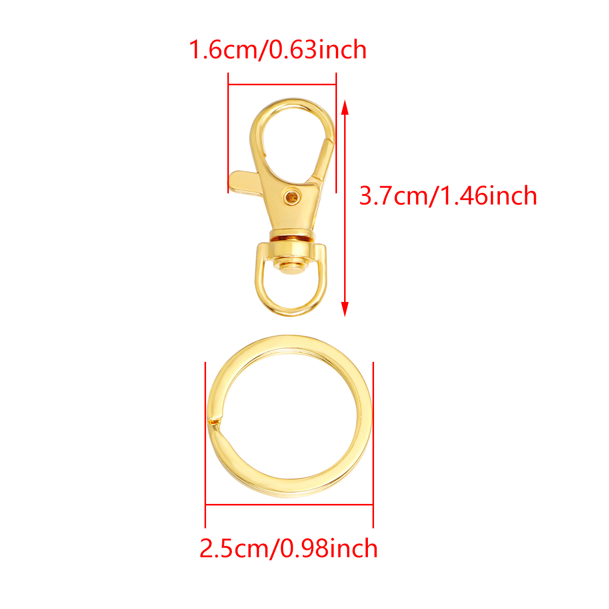 10 juegos de ganchos giratorio - Jewelry Making A Ring reseña y precio